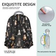 thumbnail image 5 of Dog Breeds Backpack for School,Cute School Bag,Schoolbag with Adjustable Shoulder Straps & Padded Back,15.3"x11"x7.1".﻿, 5 of 6
