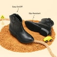thumbnail image 2 of BURUDANI Girls’ Western Ankle Boots Cowgirl Riding Boots for Little & Big Kids, 2 of 4