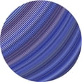 thumbnail image 1 of Ahgly Company Machine Washable Indoor Round Transitional Light Slate Blue Area Rugs, 6' Round, 1 of 7