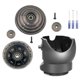 thumbnail image 1 of V-Ball Wheel + Vacuum Head Connector Replacement for Dyson V10 V11 V15 100W High Torque Cleaner Head, 1 of 5