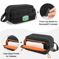 thumbnail image 4 of Bolsa de viaje Tactical Toiletry Prokva para hombre, color negro, 4 of 7