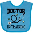 thumbnail image 3 of Inktastic Future Doctor in Training Boys or Girls Baby Bib, 3 of 4
