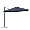 thumbnail image 1 of Costway Parasol Déporté de Patio 10 X 10 Pi en Aluminium, Rotation 360°, Inclinaison, Bleu Marine, 1 of 10