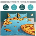 thumbnail image 6 of Fun Pizza Bedding Set with Zipper Closure for Girls & Boys, 6 of 6