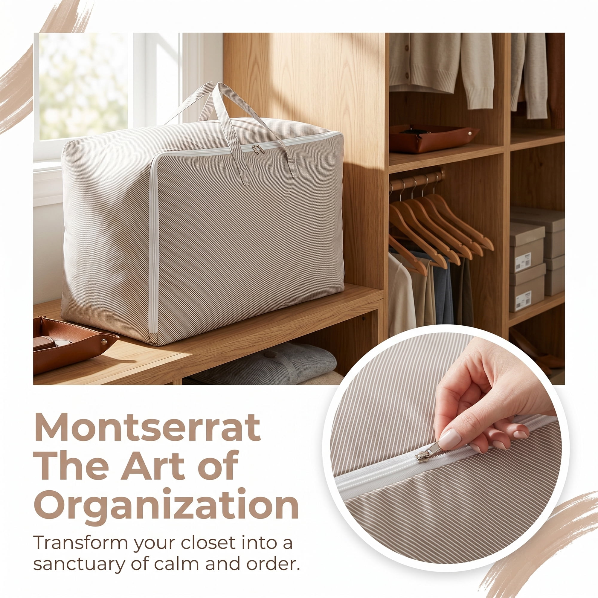 Unique Bargains Clothes Storage Bag for Organizing Closet Purple 27.6"x11.8"x19.7"
