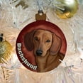 thumbnail image 5 of Dachshund Wiener Dog Pet Wood Christmas Tree Holiday Ornament, 5 of 6