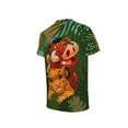 thumbnail image 6 of Kids 3D Graphic Lion King T-Shirts, Novelty Shirts Crewneck Short Sleeve Tees for Youth Boys Girls, 6 of 8