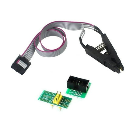 

Leke SOIC8 SOP8 Test Clip for EEPROM 93CXX / 25CXX / 24CXX in-circuit programming