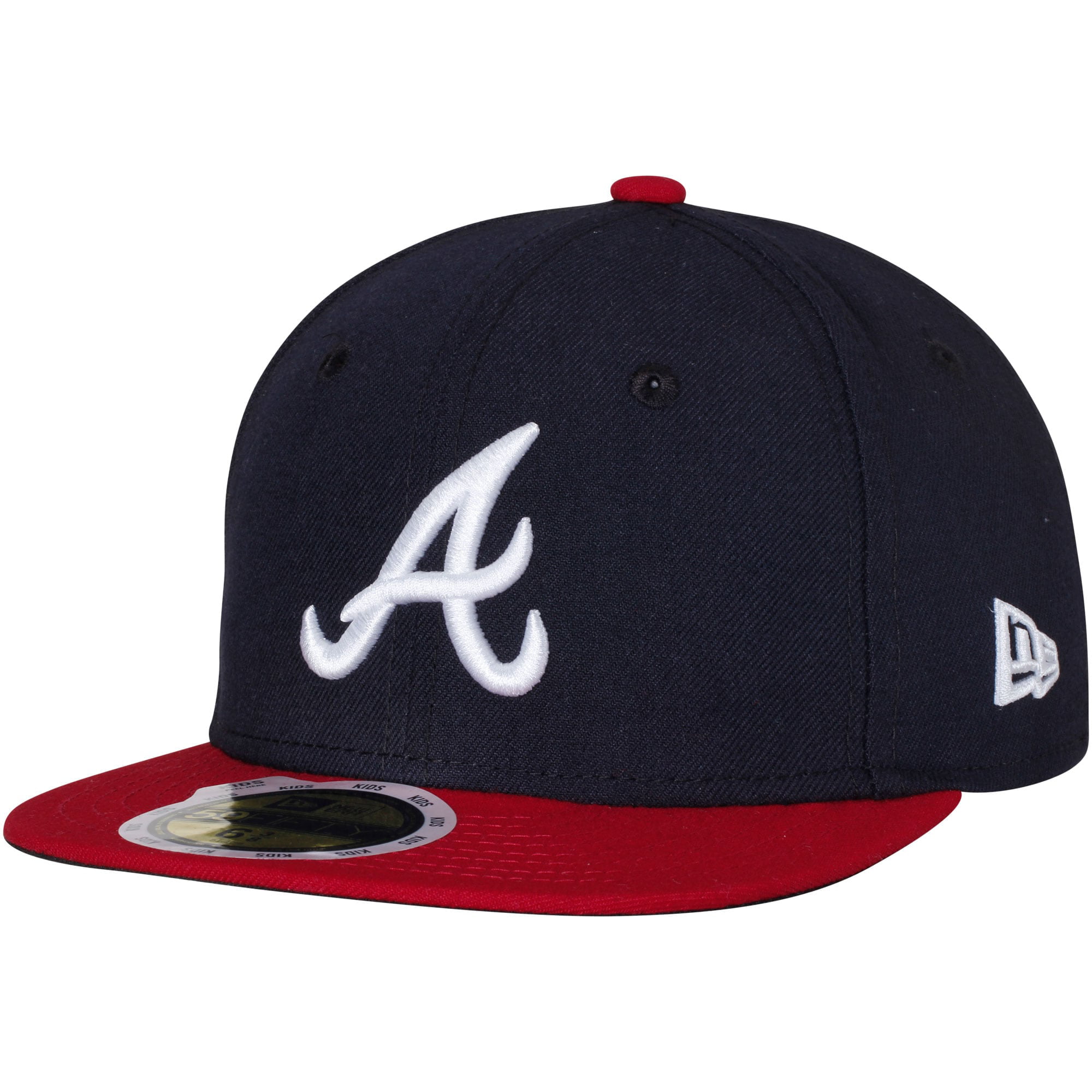 Atlanta Braves New Era Youth Authentic Collection On-Field Home 59FIFTY ...