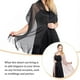 thumbnail image 3 of Guardurnaity Bufanda brillante de lujo, chal para sombra de protección solar, hilo fino femenino, borla de encaje hueco largo, capas de boda, Ropa, zapatos y accesorios Miscelánea Oro rosa, 3 of 6