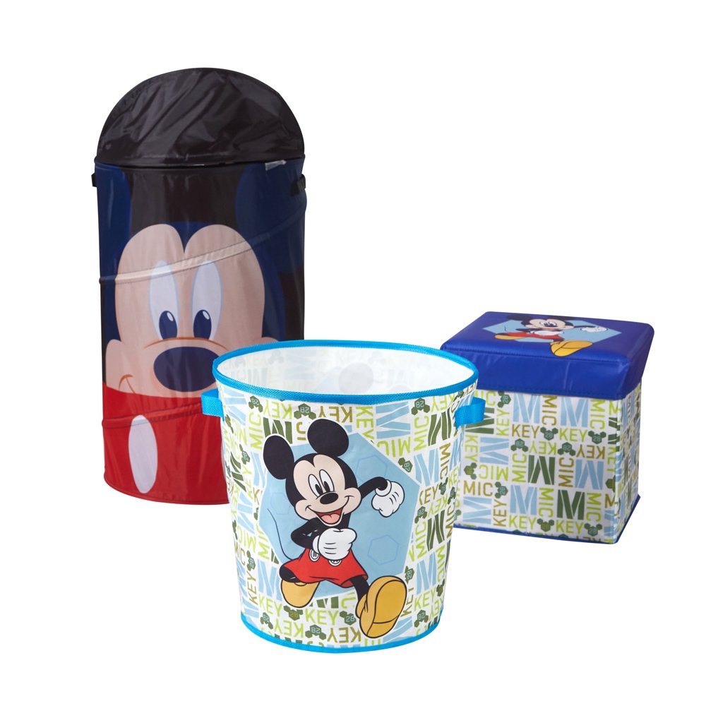 mickey mouse storage bins