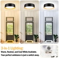 thumbnail image 2 of Lámpara de techo empotrada BrightHome, 33 cm, 250 W, LED regulable, 2 of 7
