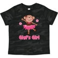 thumbnail image 3 of Inktastic Gigi's Girl Monkey Girls Toddler T-Shirt, 3 of 5
