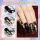 thumbnail image 5 of Esmalte de uñas MIZHSE Marble, 12 unidades, Blooming Gel, dorado, azul y morado, 5 of 7