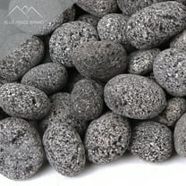 Blue Ridge Brand Lava Rock - Black/Gray Lava Pebbles - Volcanic Rock - Landscaping Rocks - Small - 10 Pound