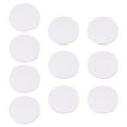 thumbnail image 5 of KALLORY 10Pcs Cotton Paint Canvas for Amateur Practice 10X10CM White Round, 5 of 8
