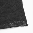 thumbnail image 5 of Aloohaidyvio Womens Crew Neck Lace Slim Fitted Tops Short Sleeve Casual Sexy Summer Cropped T Shirts, 5 of 7