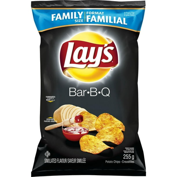 Lay's Croustilles Bar-B-Q 255GM