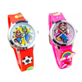 thumbnail image 1 of Reloj Infantil Para Niños Super Mario Bros 2 pzs ROJO/ROSA, 1 of 5