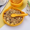thumbnail image 3 of YAOMOBB Baby Serve Plate Strong Suction Baby Plate with Food Grade Silicone Secure Feeder Dish for Toddlers, 3 of 7