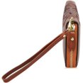 thumbnail image 3 of Women's Flora Genuine Leather Designer Wallets (medium 7.87'(w) X 1.18' (d) X 3.94' (h), Brown) Brown Medium 7.87'(w) X 1.18' (d) X 3.94' (h), 3 of 4