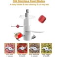 thumbnail image 3 of Electric Mincer With Slow And High Speed, Braking Function, 1.8 Liter Glass Bowl For Meat, Vegetable, 3 of 3