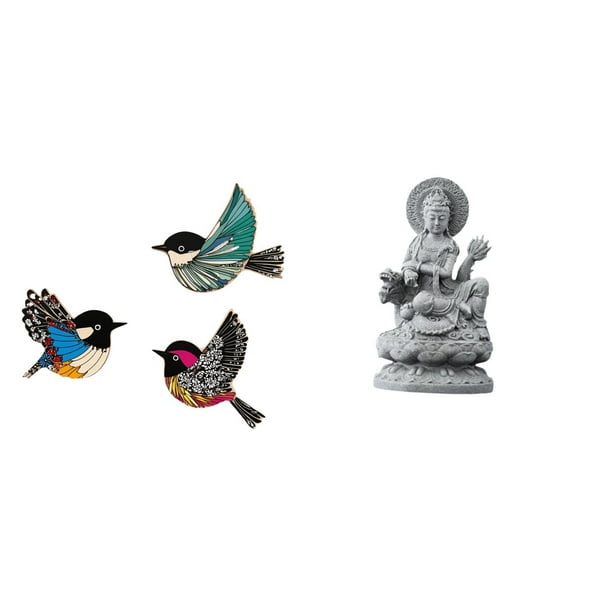 Pájaro para colgar en la pared,Arte de pared de pájaros de madera Decoración de pared de pájaros voladores de madera,Letrero de madera para colgar en la pared,decoración para sala de estar
