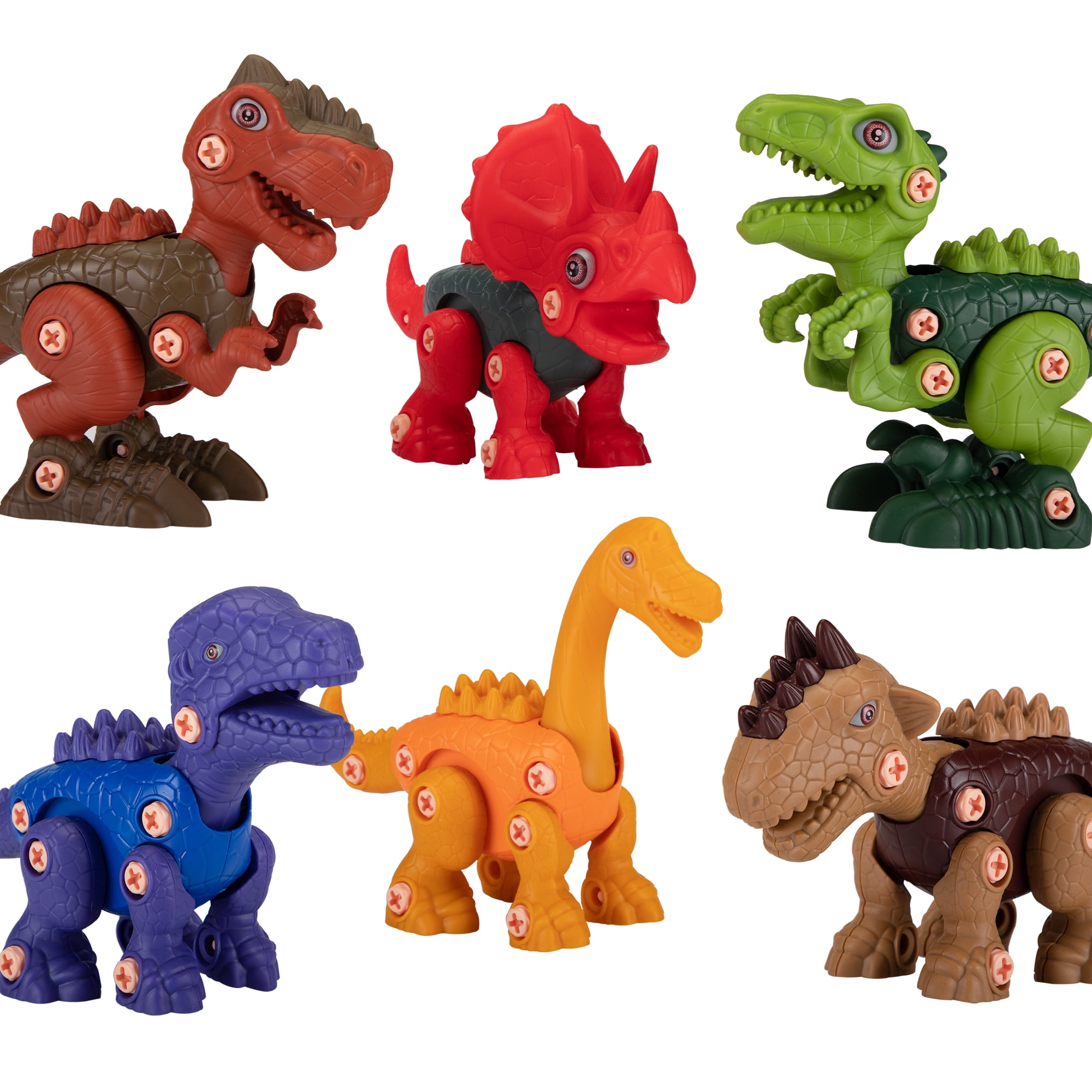 Kepooman Children Dinosaur Toys for 3 Years Old & Up with 6 Realistic Looking Dinosaurs Figures with Electric Drill for Kids, Boys and Girls Kepooman Children Dinosaur Toys for 3 Years Old & Up with 6 Realistic Looking Dinosaurs Figures with Electric Drill for Kids, Boys and Girls