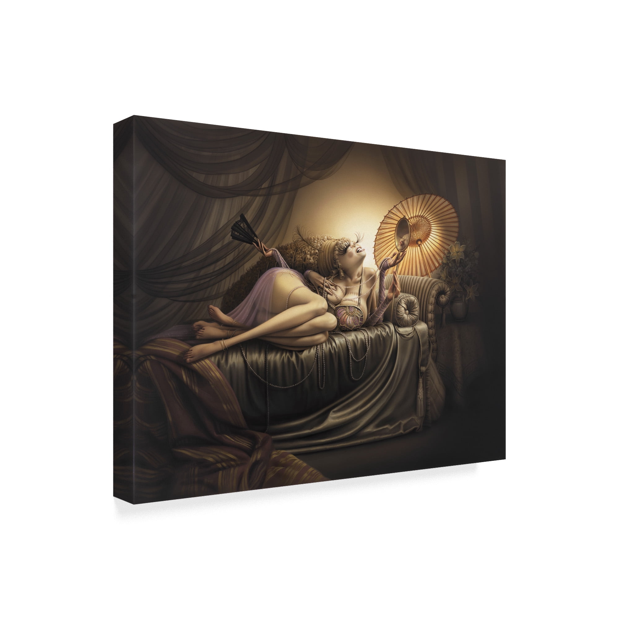 Trademark Fine Art 'Ida Love' Canvas Art by Kirk Reinert