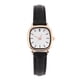 thumbnail image 1 of Reloj de pulsera Jadeshay para mujer, Reloj analógico de cuarzo, Correa de PU negra, Esfera blanca, rectangular, A, 1 of 8