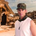 thumbnail image 3 of Cap Forum Novelties Camo Military Cadet Style para hombre, 3 of 4