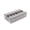 Gray #L, variant on Shoe Storage container for Under Bed – Foldable Fabric Organizer with Clear Lid, dirt Proof Shoe container with Adjustable Dividers, Space-Saving Container for wardrobe and Bedroom