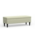 thumbnail image 5 of 46.5" Upholstered Storage Bench in Beige, 5 of 8
