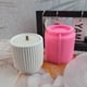 thumbnail image 2 of Cylinder Striped Resins Jar Molds, Cylinder Striped Candle Cup Silicones Molds for Candle Cup Room Decoration, 2 of 4