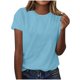 thumbnail image 4 of Karight Spring Summer Tops for Women Casual Short Sleeve T Shirts Oversized Tees, 4 of 4