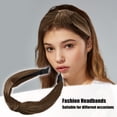 thumbnail image 2 of Diadema Unique Bargains Terciopelo Anudadas Color Café 1.2 ancho, 2 of 7