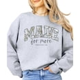 thumbnail image 4 of Camo Made for More Sweatshirt for Women Christian Inspirational Faith Pullover Gift Gray Sweatshirt Adult Small, 4 of 7
