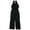 black, variant on bar III Womens Belted Wide-Leg Jumpsuit, Black, 4
