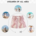 thumbnail image 6 of FORMRS Boys Swim Trunks Quick Dry Mesh Liner Boardshorts Sizes XS-XL, Soft Brown Pattern, 6 of 7