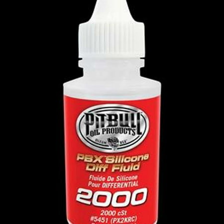 Diff Fluid - Pit Bull Xtreme RC PX2KRC Diff Fluid, 2000 cSt, PBT5451