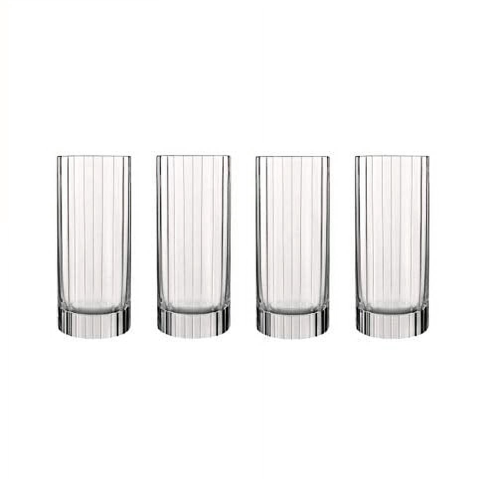 angled wine glasses Classica Un-Spillable Stemless Wine Glassware, Single Set