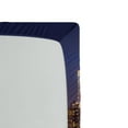 thumbnail image 2 of Ambesonne Landscape Fitted Sheet, New York City Usa, Twin Size, Multicolor, 2 of 2