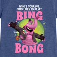 thumbnail image 3 of Inside Out - Your Friend Bing Bong - Toddler And Youth Girls Short Sleeve Graphic T-Shirt, 3 of 6