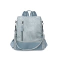 thumbnail image 3 of PRIYAL Leather Laptop Backpack for Women,  Work Travel Bag, Teacher Nurse Convertible Backpack Purse, 3 of 12