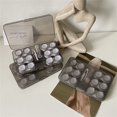 thumbnail image 4 of 6 Pair Contact Lens Case Woman Portable Contact Lens Storage Box Simple Beauty Pupil Soak Container Lenses Box For Travel Kit pink, 4 of 6