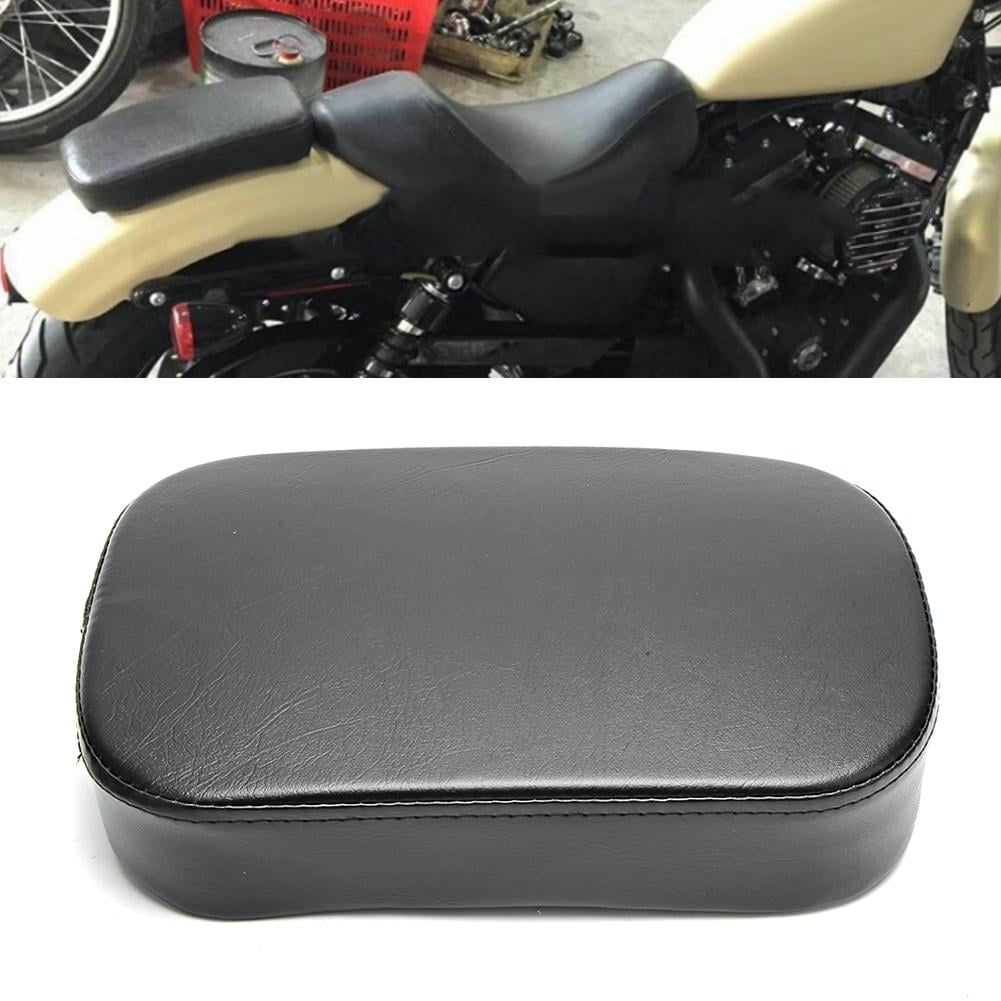Motorcycle PU Leather Suction Cup Rear Pillion Passenger Pad Seat Waterproof Soft Comfortable Passenger Pad for Motorcycle Amusingtao Motorcycle 8 Suction Cup Seat 