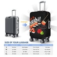 thumbnail image 2 of Travel Luggage Cover Protector - Sushi (2) Anti-Scratch Suitcase Covers Fits 18-32 Inch Luggage, 2 of 5
