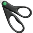 thumbnail image 6 of Westcott KleenEarth Scissors, 8", Straight, Recycled, Stainless Steel, for Craft, Black, 1-Count, 6 of 8
