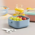 thumbnail image 5 of Food Grade Stainless Steel Youth Food Bowl - Cute Sealed Lid & Detachable Meal Tray, Anti-Fall Design - For Youths, Toddlers, Youth Feeding, Mealtime, 5 of 6