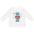 thumbnail image 3 of Inktastic Robot 3rd Birthday Boys Long Sleeve Toddler T-Shirt, 3 of 5